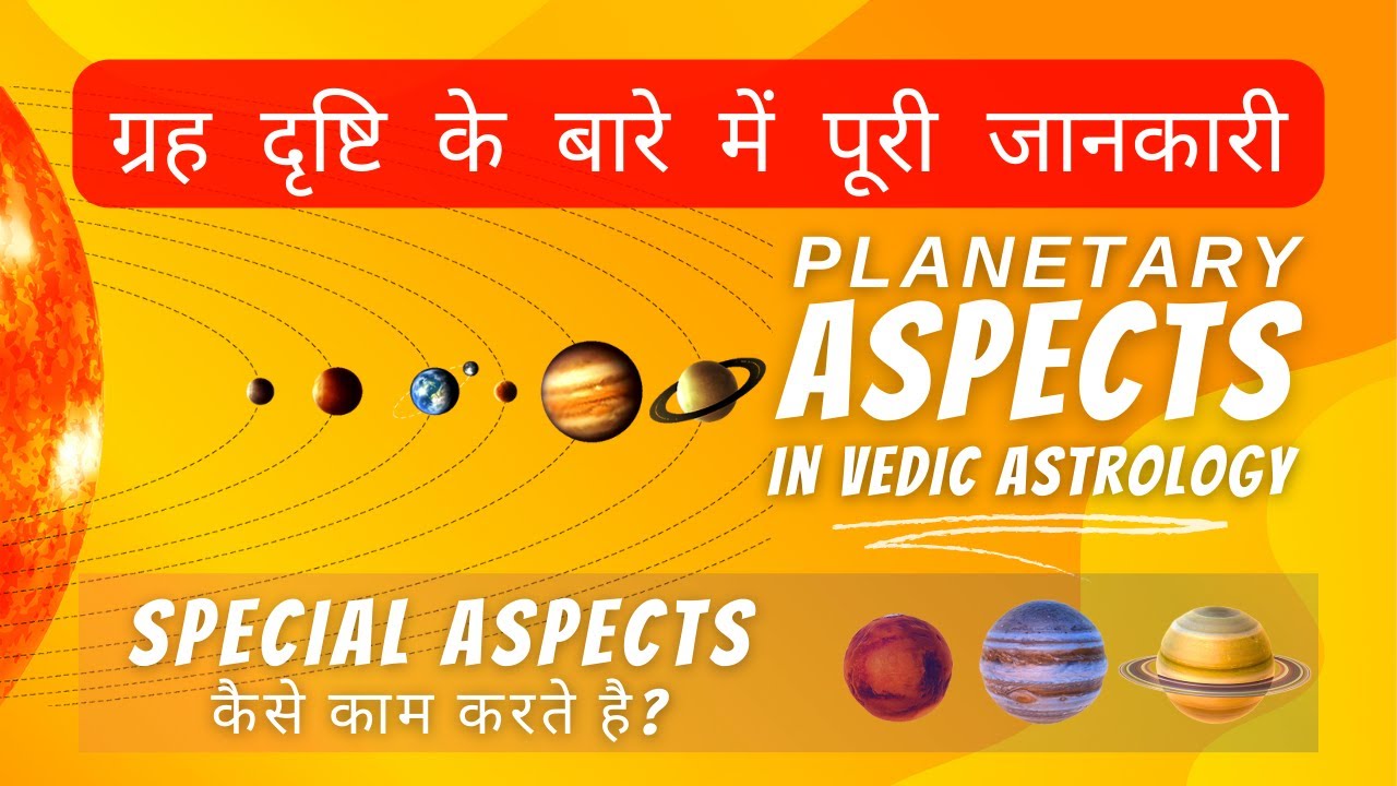 👀 Grah Drishti in Vedic Astrology | Grah Drishti kaise dekhe? #vedicastrology  #learnastrology