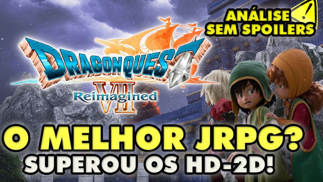 Dragon Quest VII Reimagined (Análise SEM SPOILERS) Todo fã de JRPG Precisa Jogar!