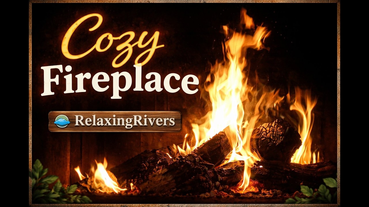 Relaxing Fire (Fall asleep in 5 minutes)