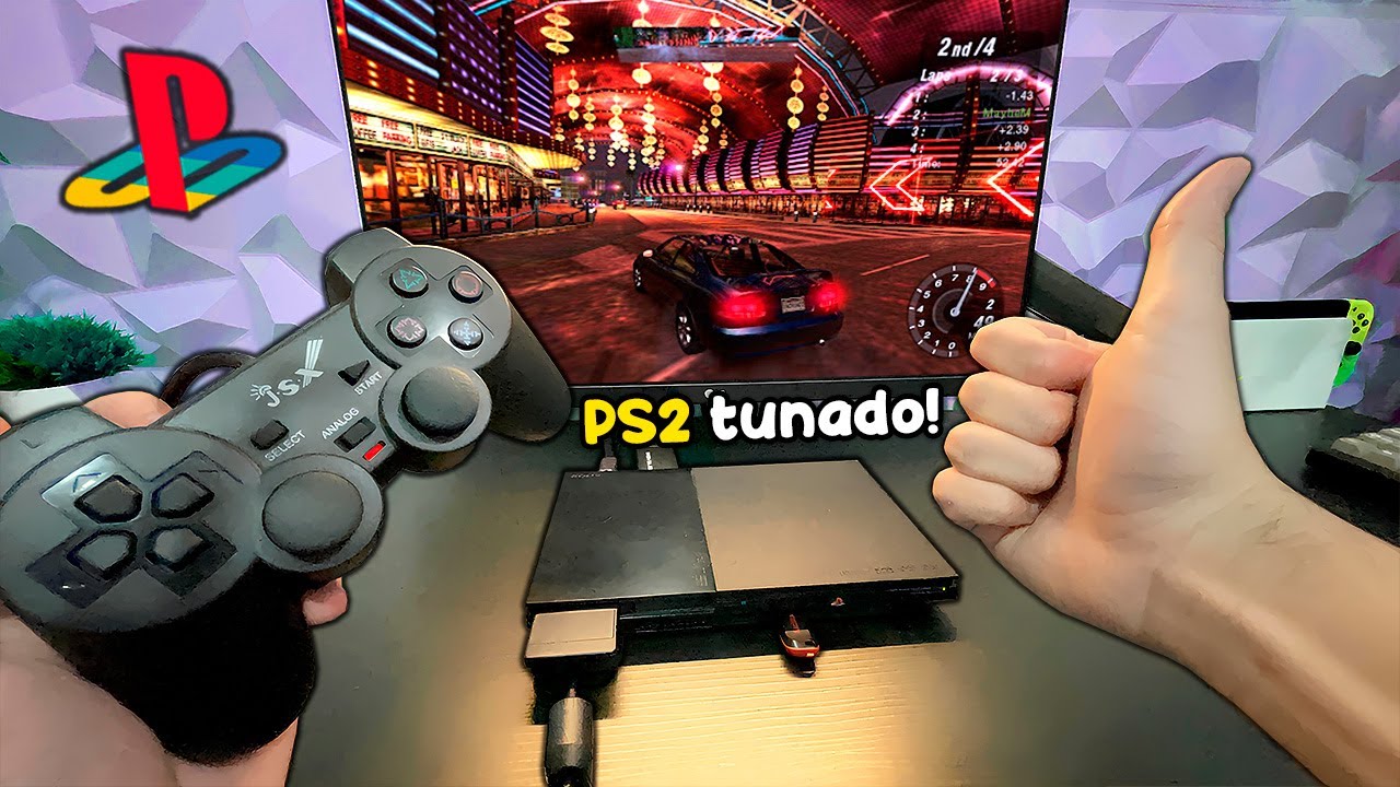 A Experiência do PS2 Tunado em 2025! (Nostalgia Total)