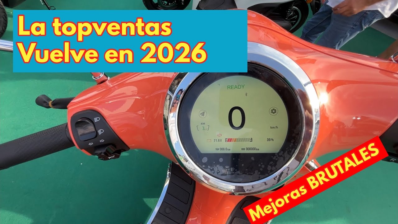 Efun Pusa 2026 🚀 | El scooter eléctrico TOP VENTAS ahora totalmente RENOVADO