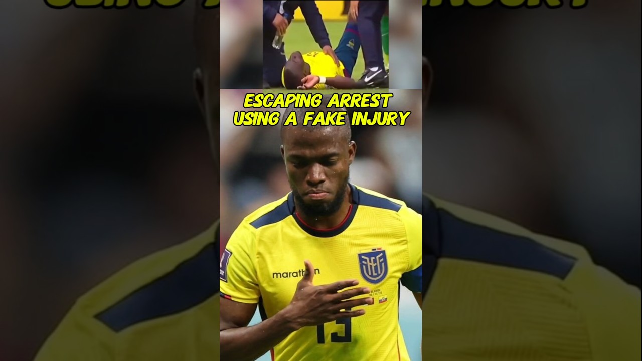 ​Escaping Arrest With a Fake Injury! | Enner Valencia