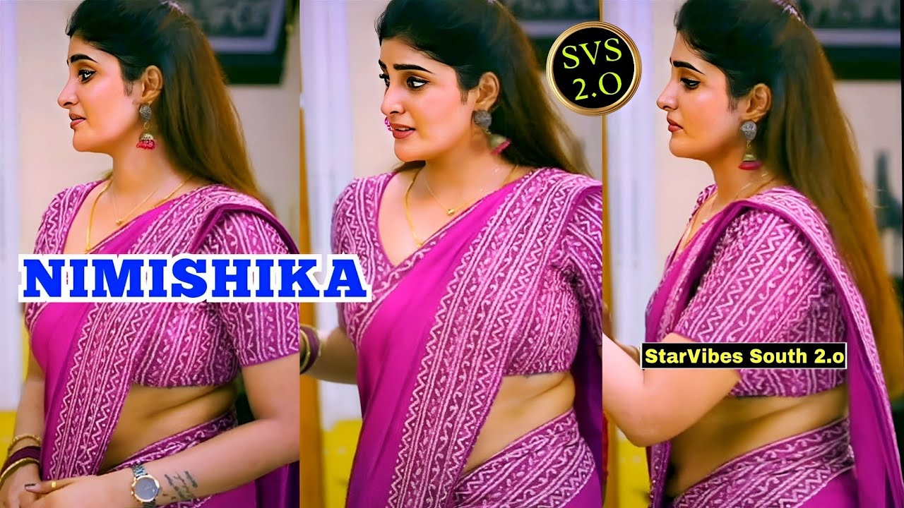 Nimeshika Radhakrishnan Glows in Her Classic South Indian Style