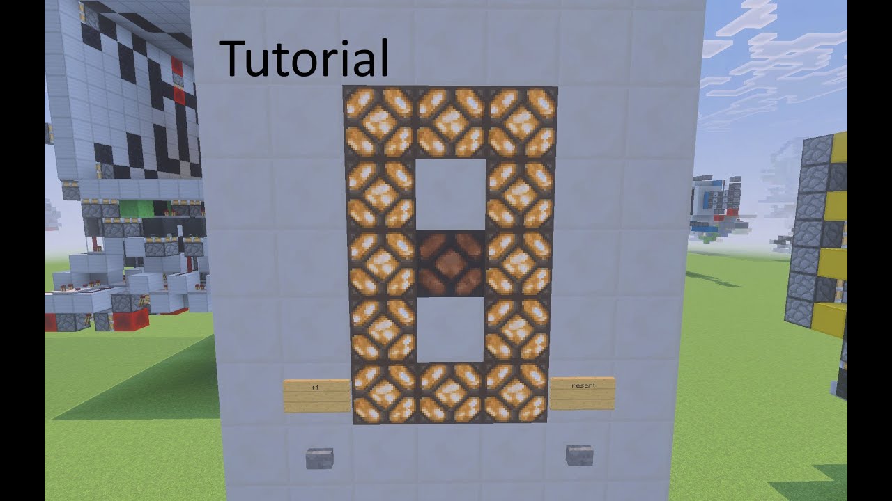 Building minecraft counter 