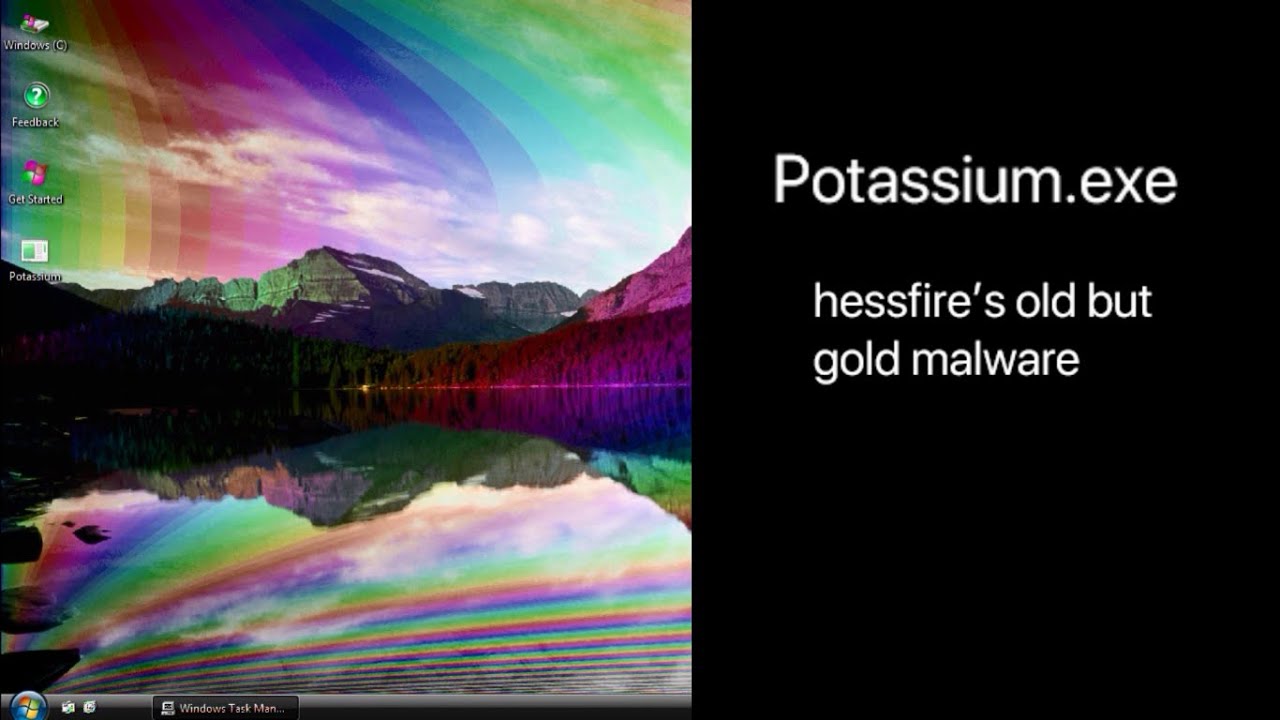 WMT #54: Potassium.exe - an old but gold malware by @hessfire (VMV #40)