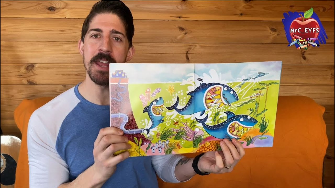 Storytime with MrC_EYFS: There's a shark in the bath