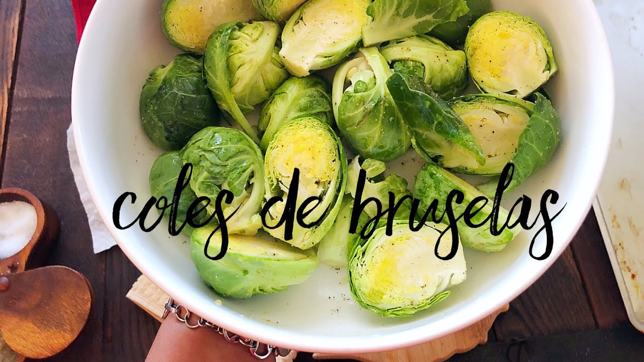 Coles de Bruselas Rostizadas || Brussels Sprouts || Fuego en La Cocina