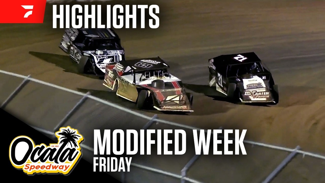 Night #2 Feature | Modified Week at Ocala Speedway 2/20/26 | Highlights