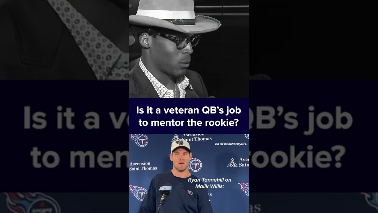 How do veteran QBs feel about mentoring their replacement?🤔 #shorts