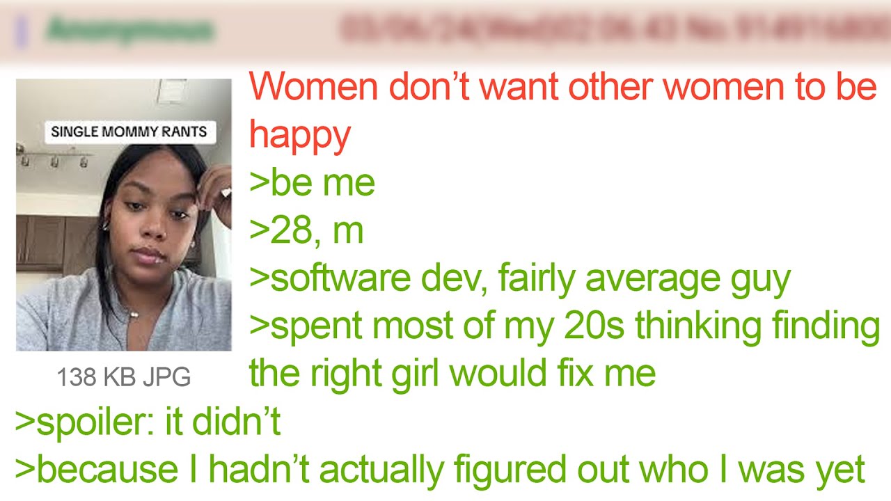 Fembots Blame Men For Horrible Dating Market | 4Chan Greentext Stories