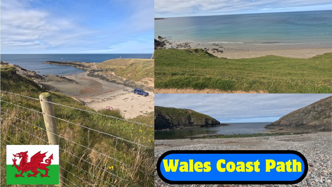 PORTH TOWYN TO PORTH COLMON - WALKING THE WALES COAST PATH