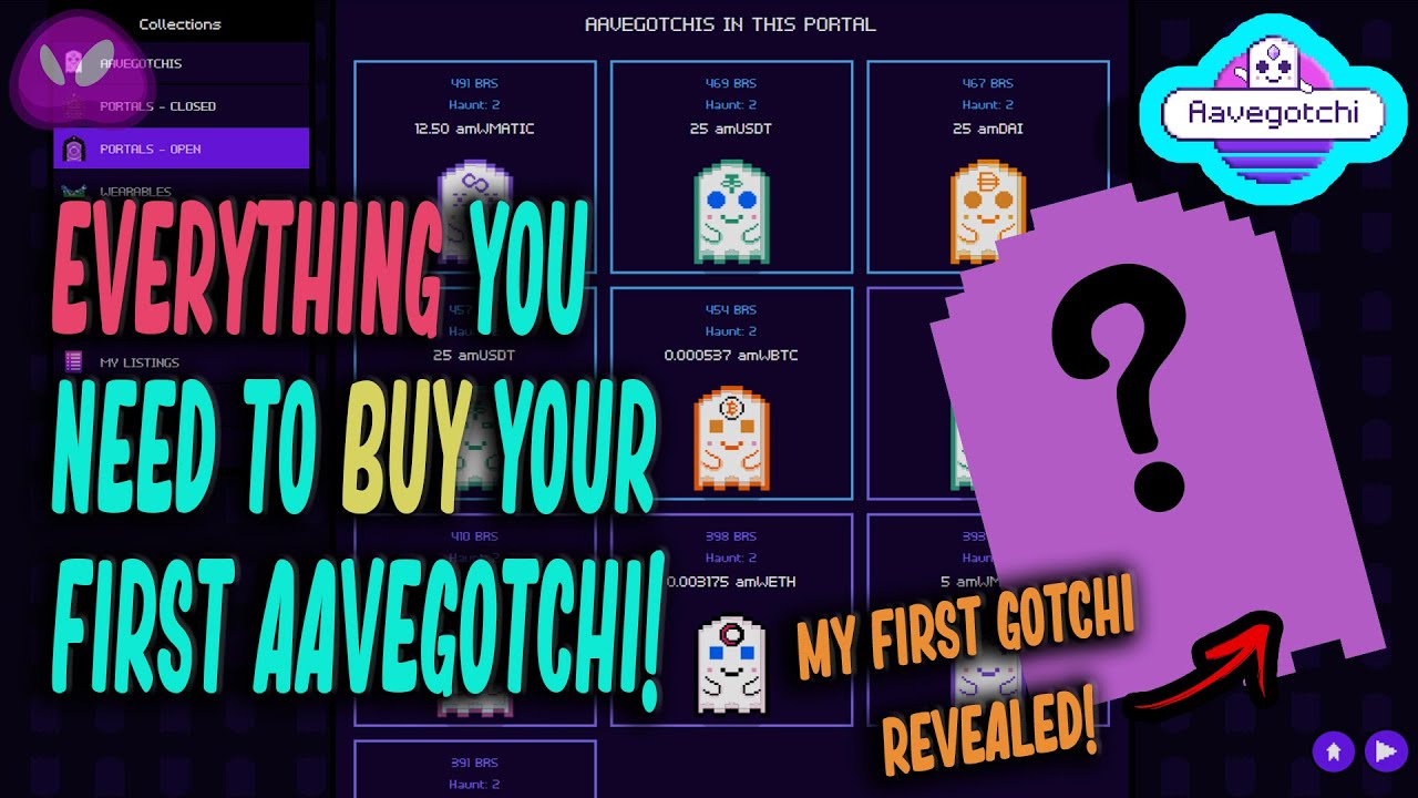 How to buy your first Aavegotchi | Aavegotchi - NFT / PlayToEarn game