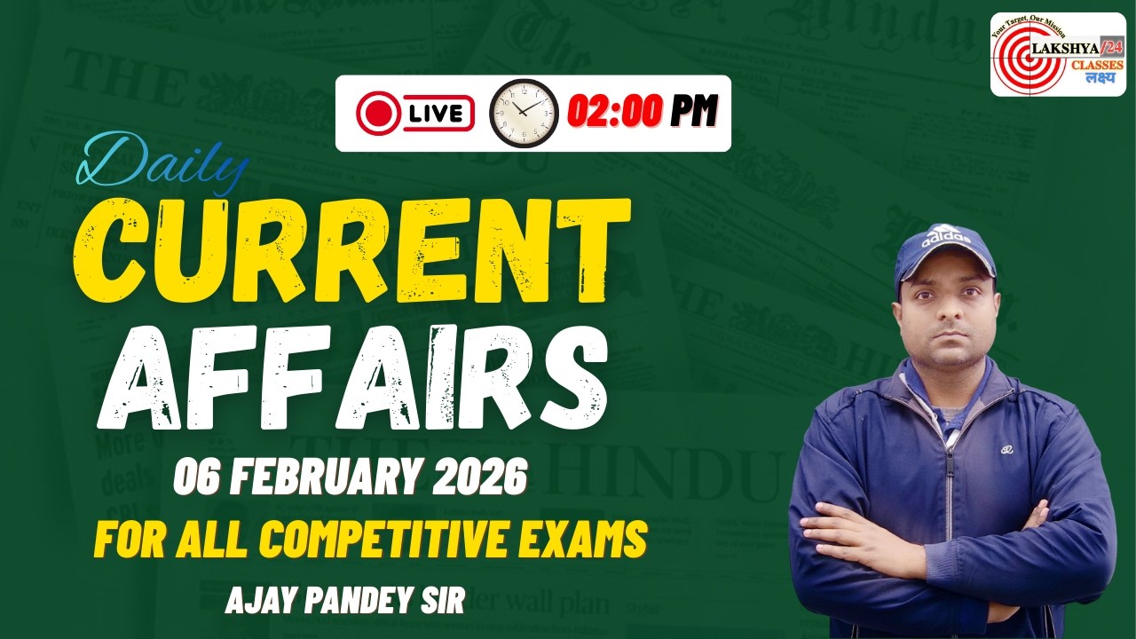 Current Affairs Today | 06 February 2026 Current Affairs 2026 | Daily Current Affairs Update