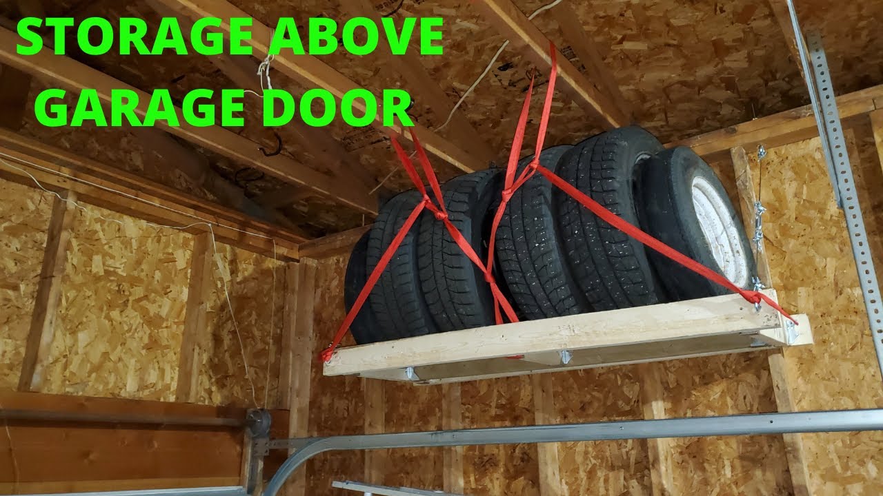 Building a Wall Mounted Tire Rack