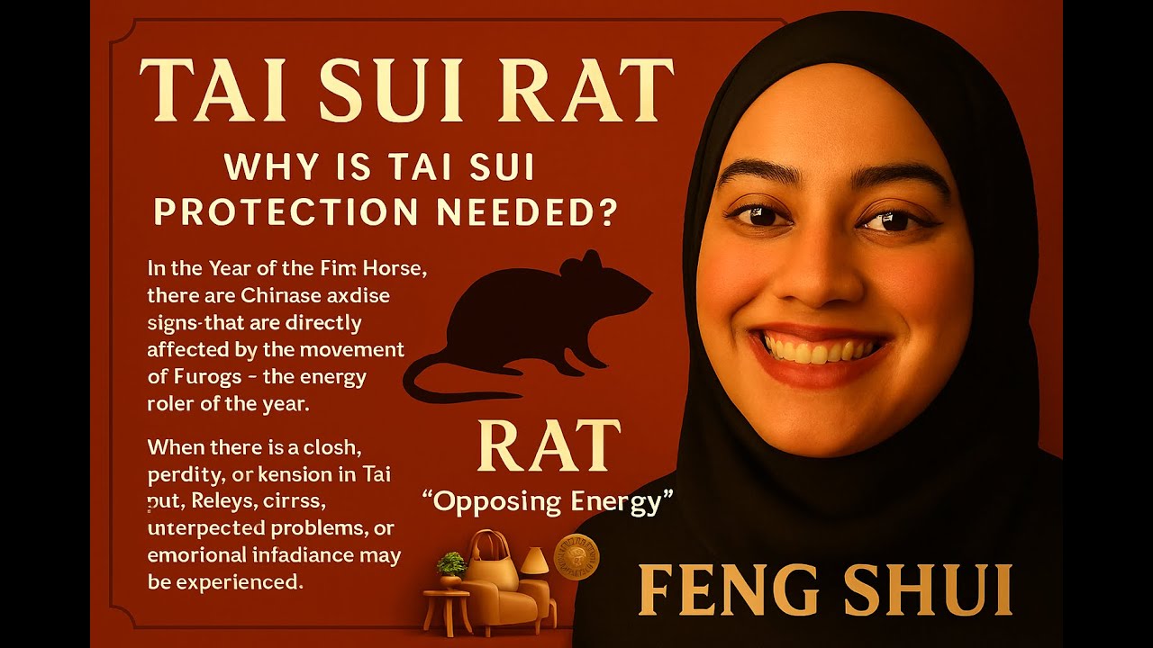 Tai Sui Protection for Rat Sign | Feng Shui Tips for Fire Horse Year