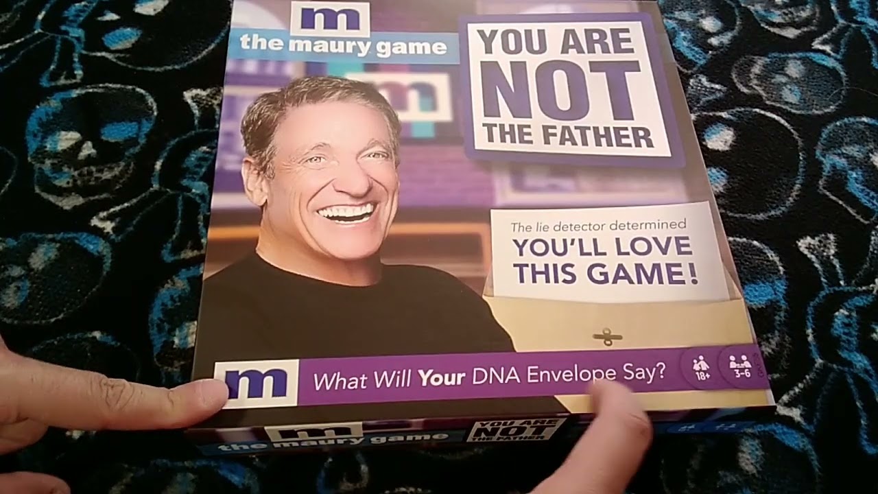 Maury You are NOT the Father board game
