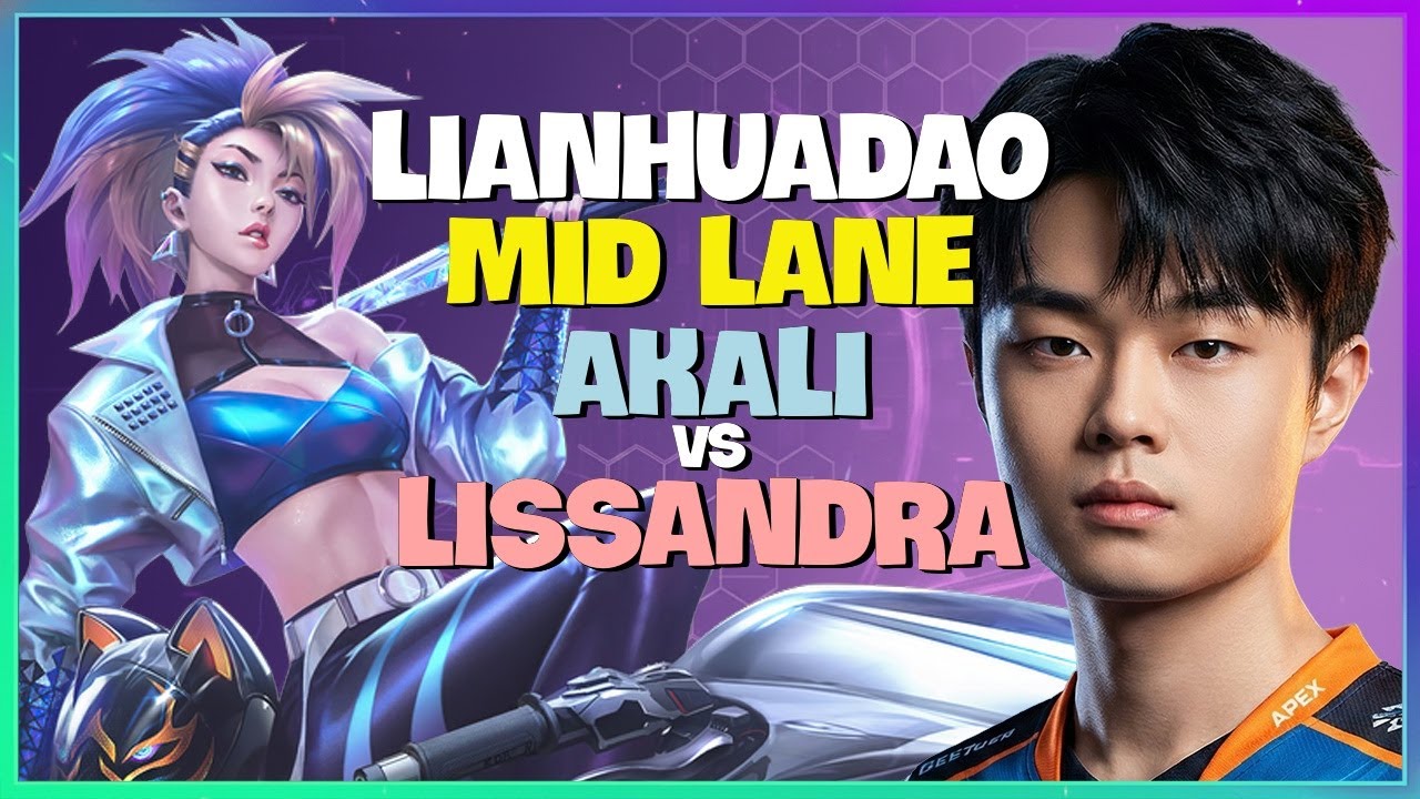 LianHuaDao Shows UNSTOPPABLE Grandmaster Akali Mechanics on the Chinese Super Server Engsub
