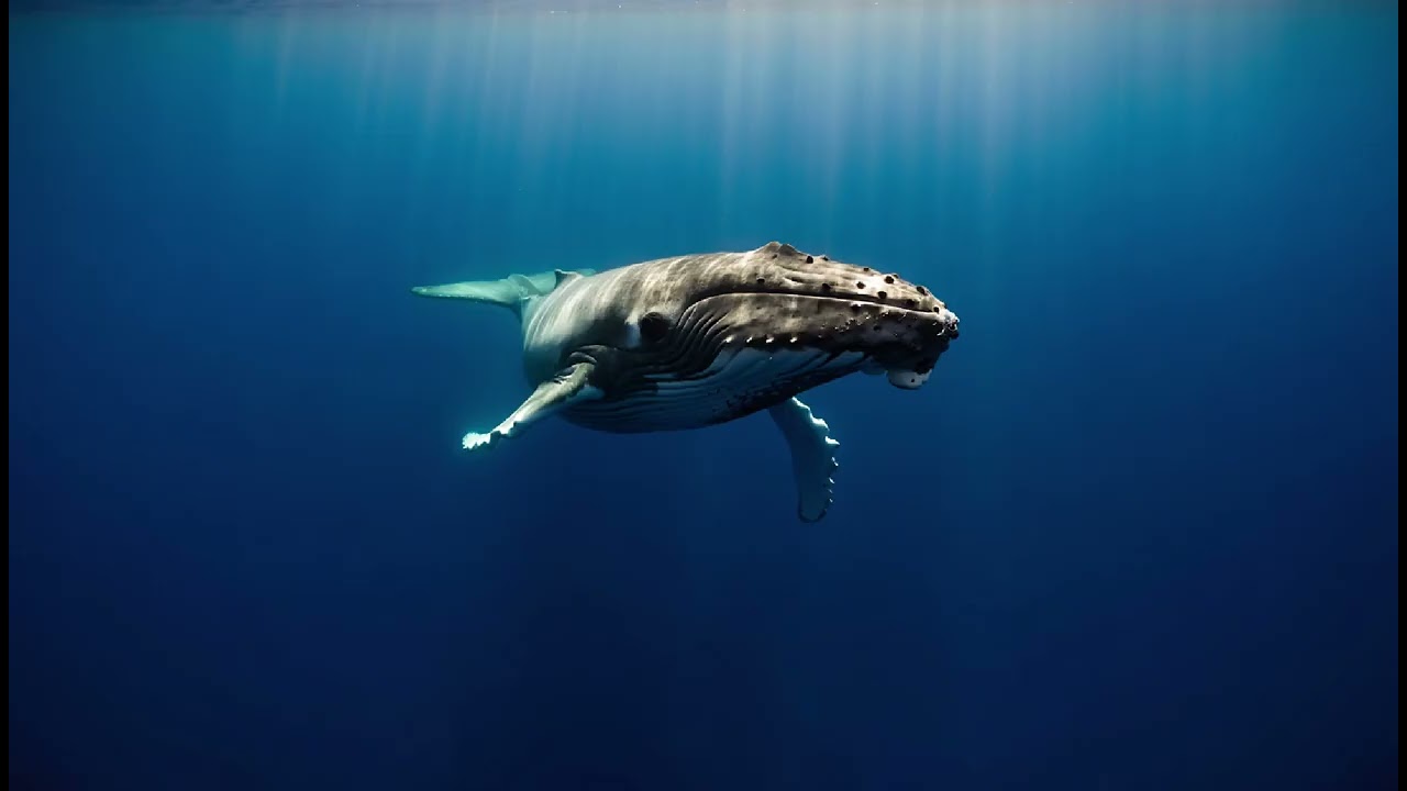 Whale Sounds Sleep Therapy 2🐋 Deep Relaxation & Anxiety Relief