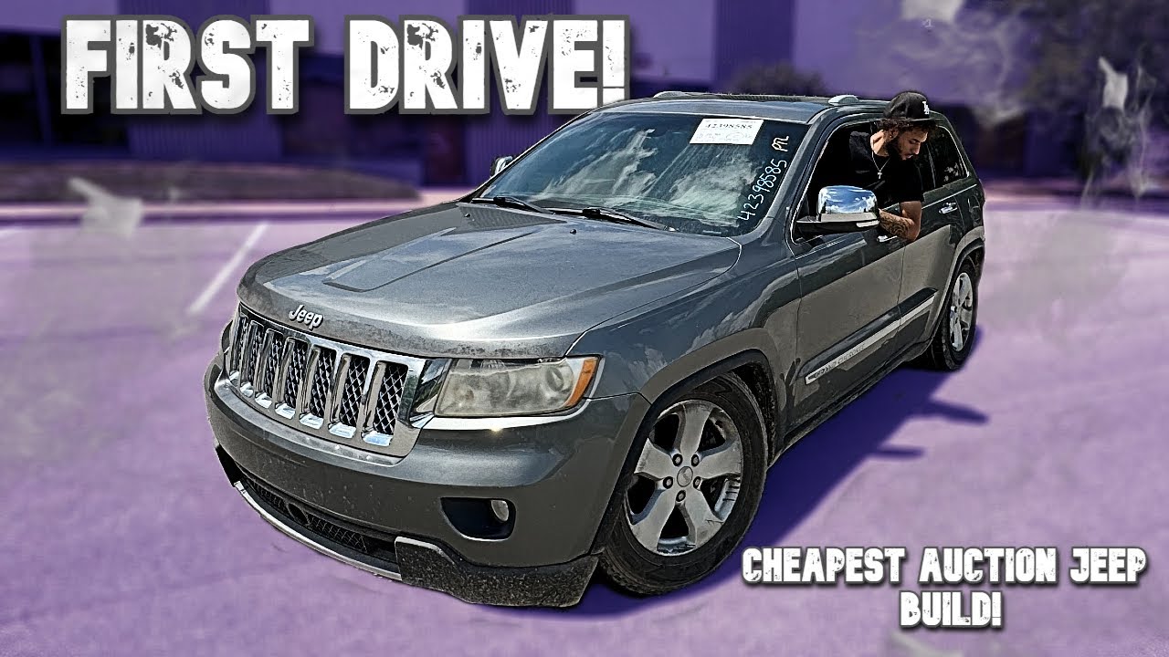 Первая поездка на самом дешевом 5.7 Jeep Grand Cherokee
