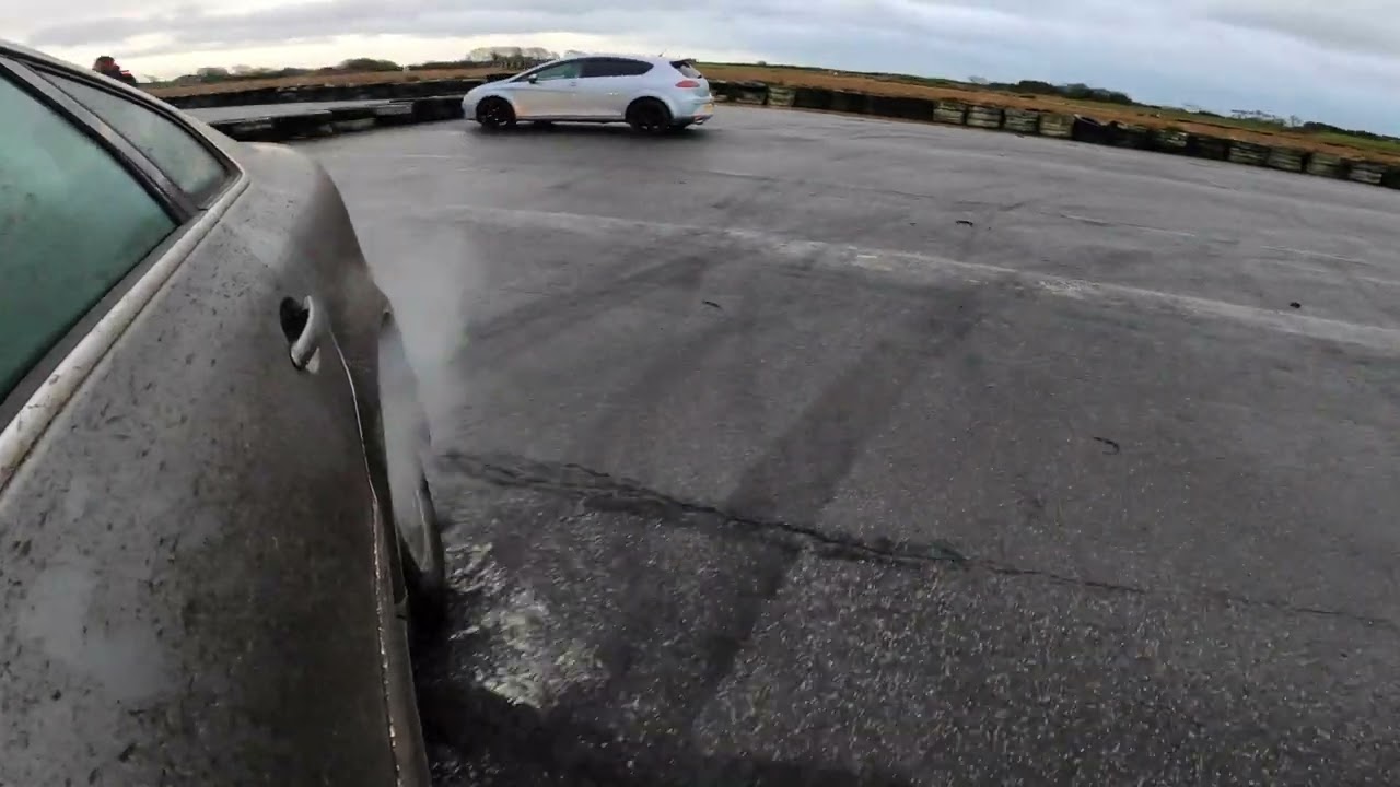 Famous RWD Passat on a Drift Track | Drone Scene