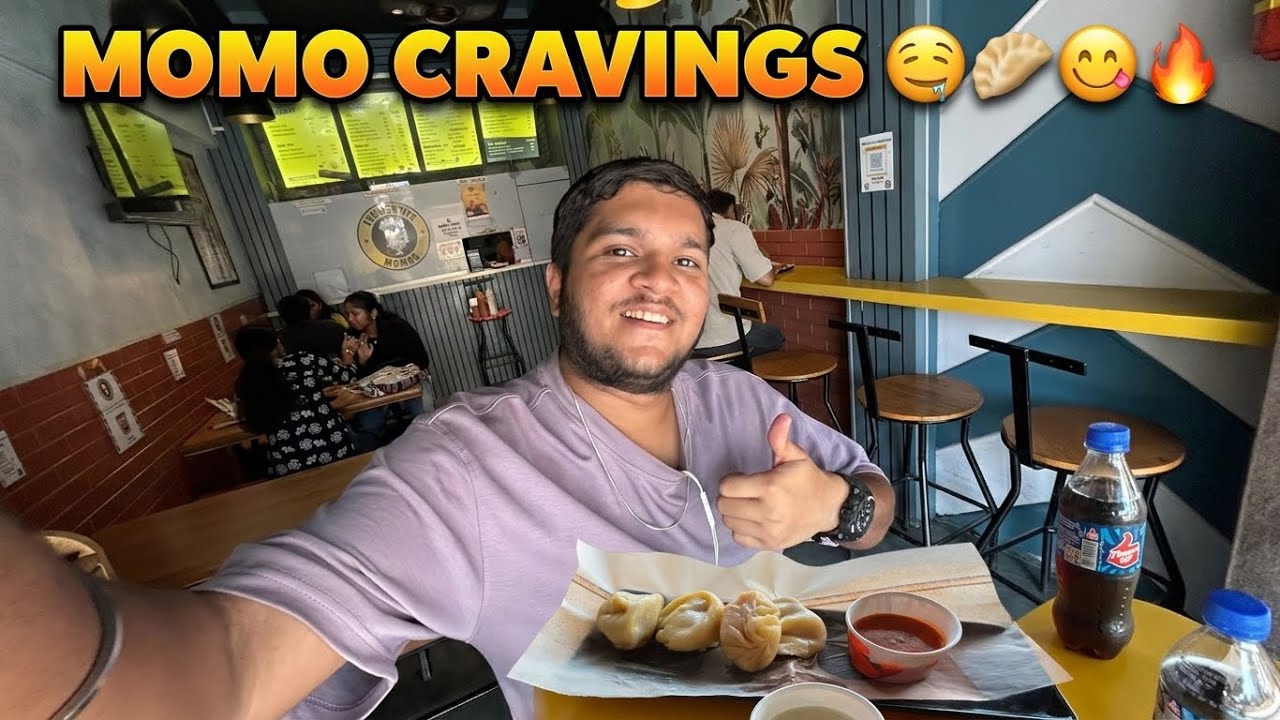 Garmi Me Badhiya Momos Ki Cravings 🥟😋 