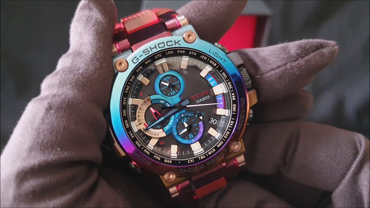 Zegarek męski Casio G-Shock MTG-B1000VL-4AER | e-zegarki.pl