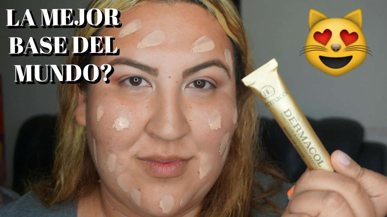 DERMACOL! BASE DE MAQUILLAJE LA MEJOR DEL MUNDO? RESEÑA!!!