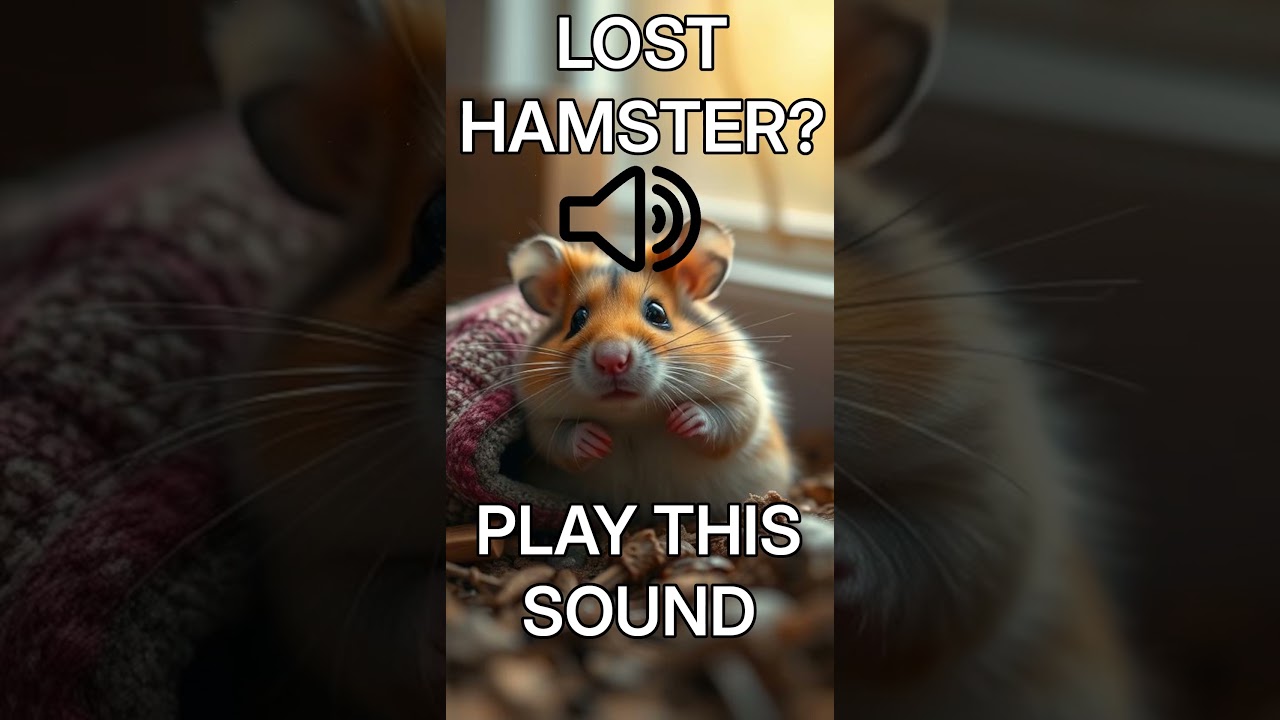 Lost Hamster? 🐹 Play This Sound to Find It!