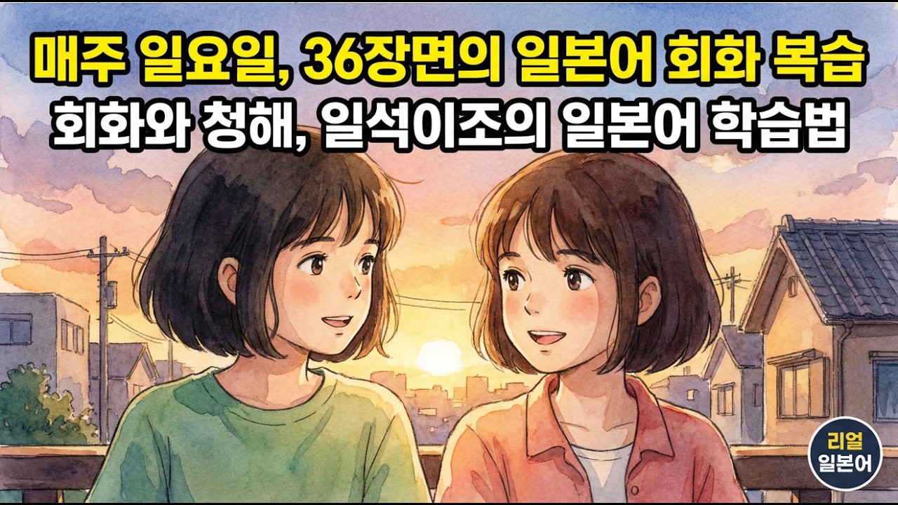 36장면 일본어 회화가 일본어 청해 연습 되다 - No.02