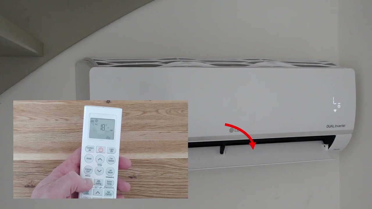 [LG Split Air-Conditioner] - Use basic remote control functions