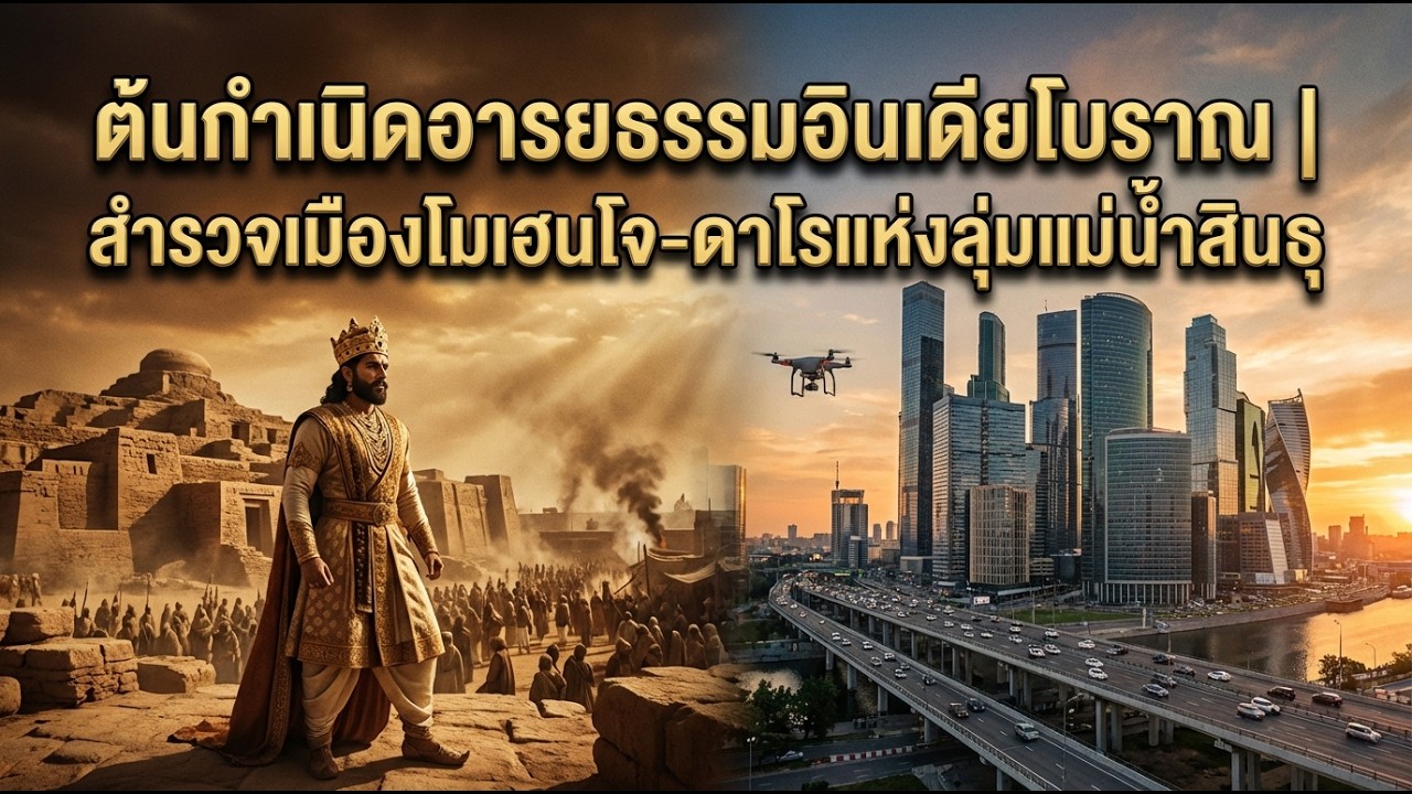 ต้นกำเนิดอารยธรรมอินเดียโบราณ | สำรวจเมืองโมเฮนโจ-ดาโรแห่งลุ่มแม่น้ำสินธุ