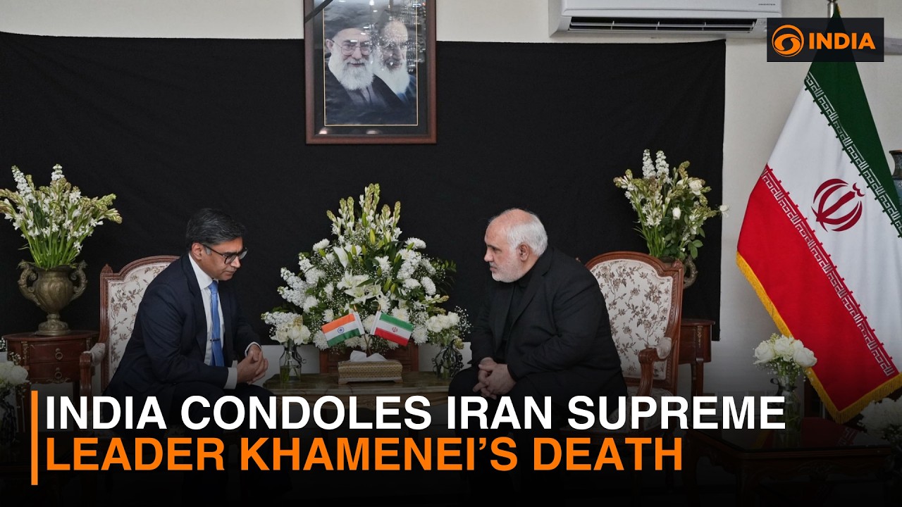 India&rsquo;s Foreign Secretary visits Iran Embassy; signs condolence book on demise of Ayatollah Khamenei