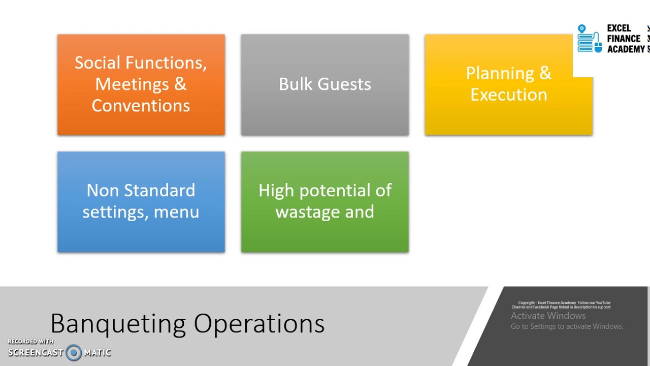What Are Banquet Operations