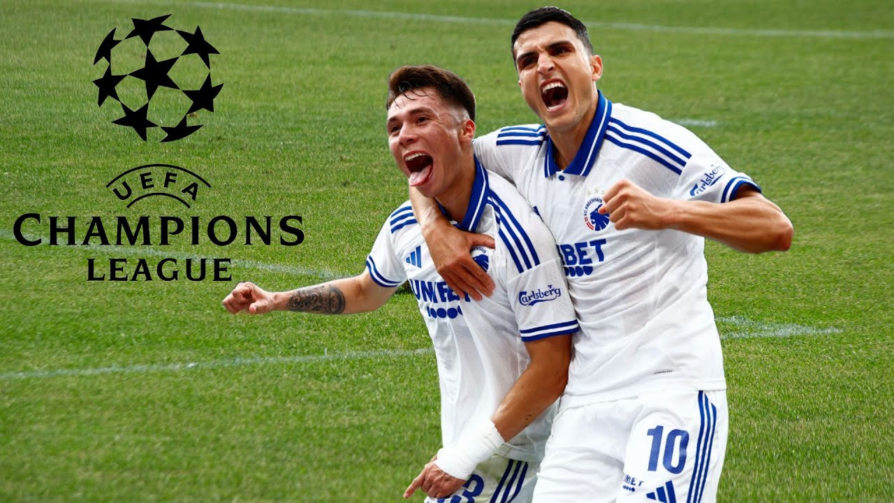FC Copenhagen Champions League 2025 Highlights 🏆😱🔥