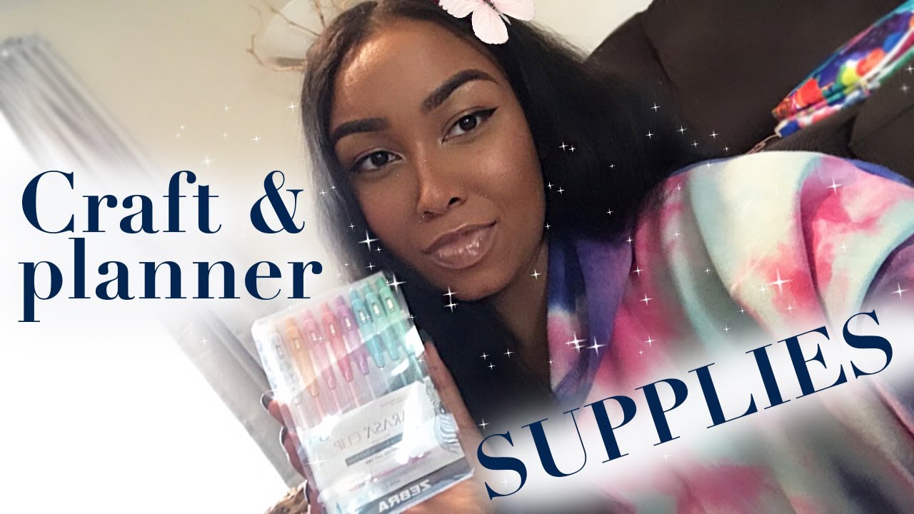 Craft / DIY / Planner Supplies Haul | Holiday 2019| MISSMYLUCK91