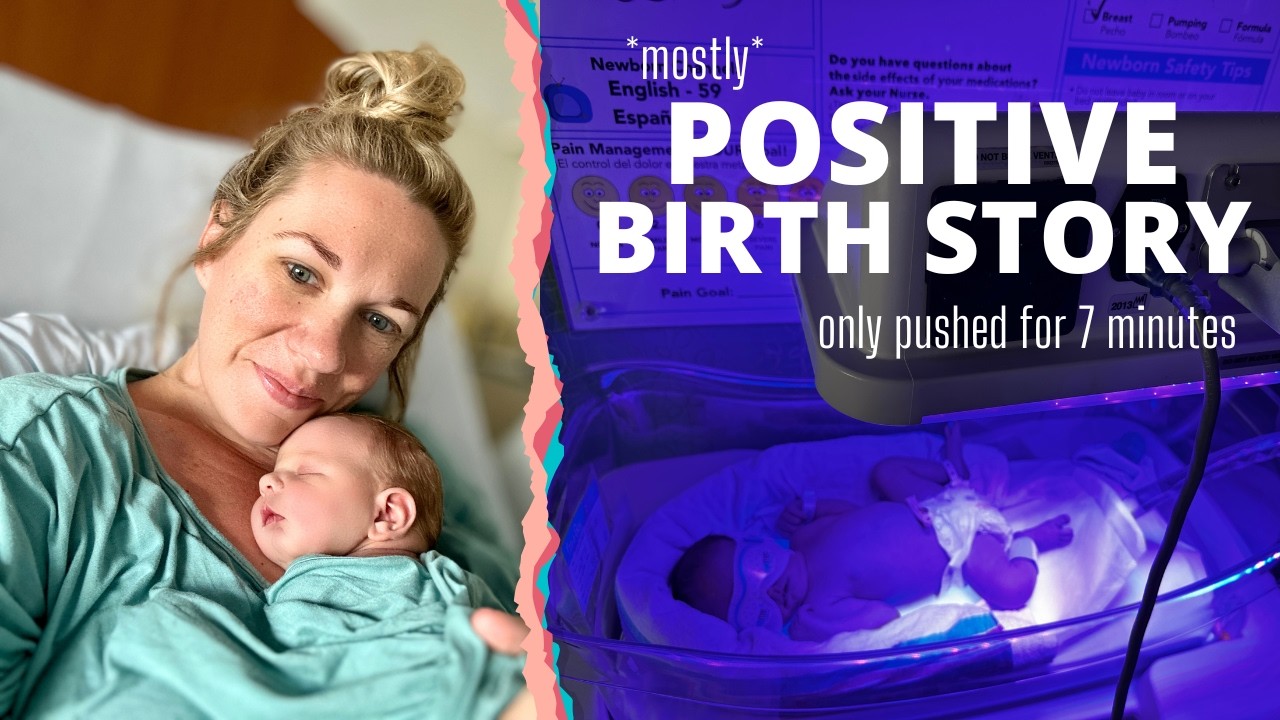 Positive Birth Story with Epidural | Jaundice and Bilirubin, membrane sweep, no induction, 2nd time