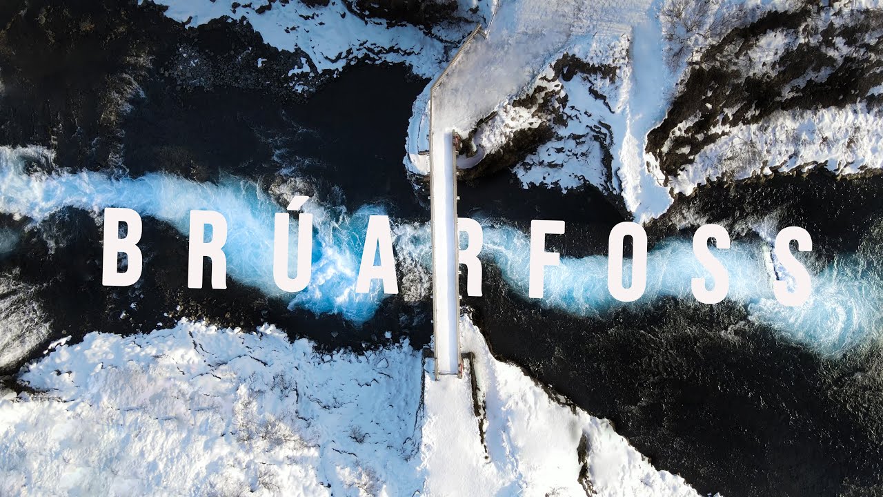 Brúarfoss and Midfoss (Full hike + Drinking the Glacier Water)