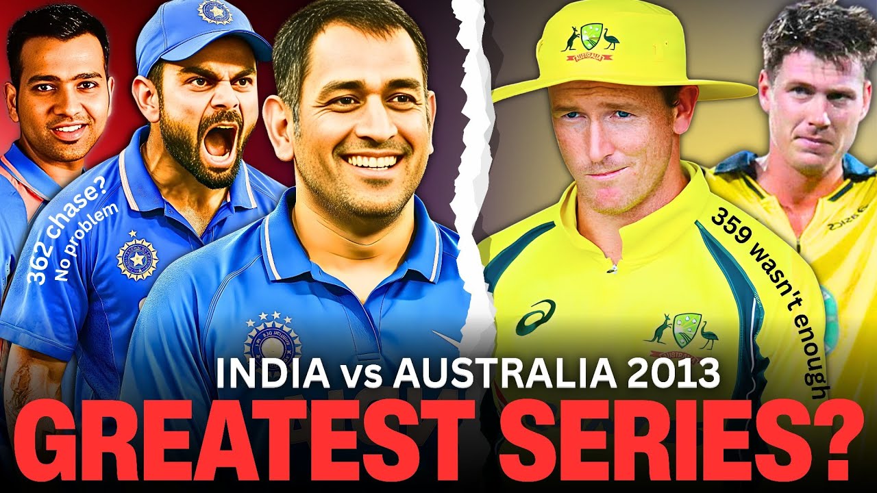 The Classic Run-Fest: INDIA vs AUSTRALIA 2013 - The Last GREAT ODI SERIES?