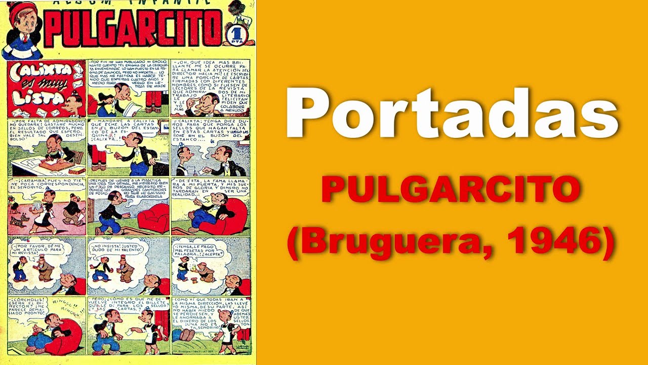 Todas las portadas de la revista Pulgarcito (Bruguera, 1946)