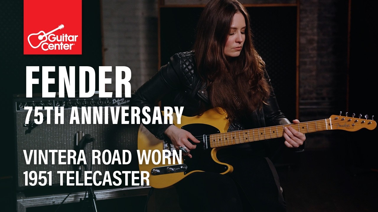 Fender 75th Anniversary Vintera Road Worn 1951 Telecaster | Демонстрация и обзор с Анжелой Петрилли