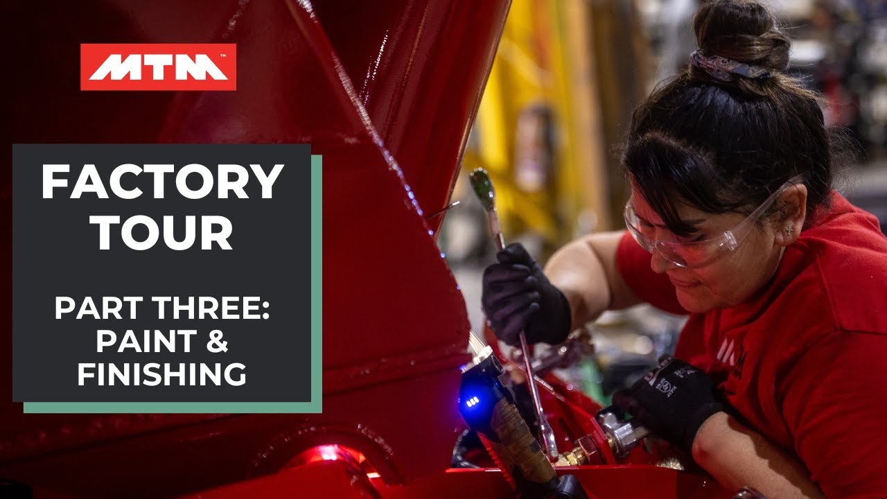 MTM Factory Tour, Part Three: Paint and Finishing