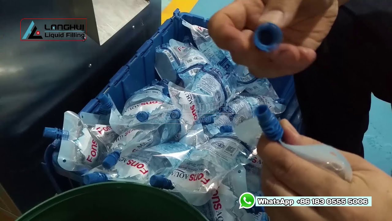 Spout pouch ZLD-A2 Filling and capping machine