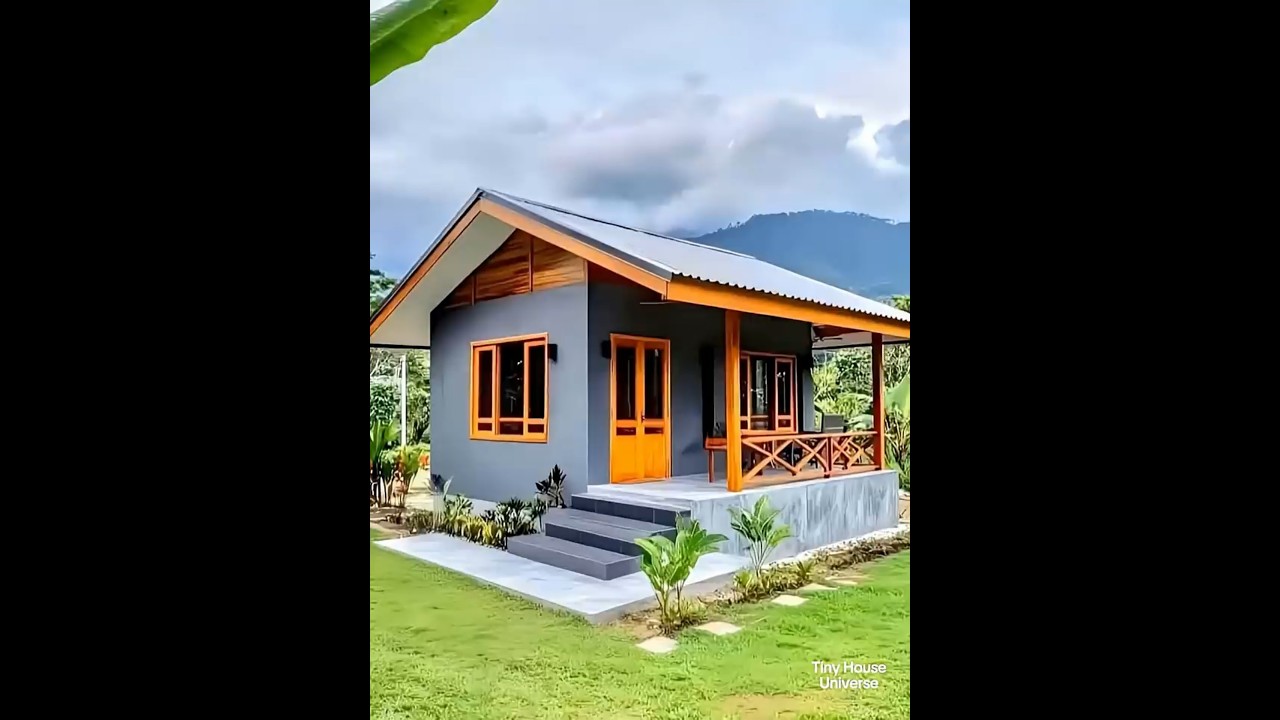 20 Sqm Simple Small House Plans #smallhouse #home #easyhouse #architecture #eleganthomes #tinyhouse