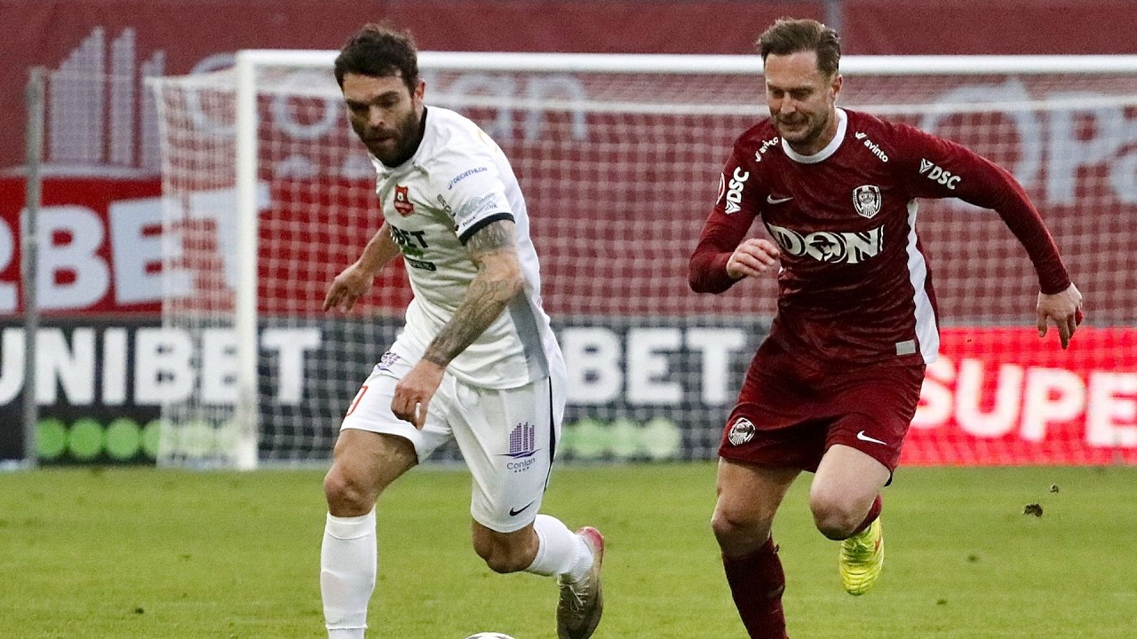 REZUMAT | Hermannstadt - CFR Cluj 0-1. Echipa lui Pancu, iertată de un penalty la ultima fază