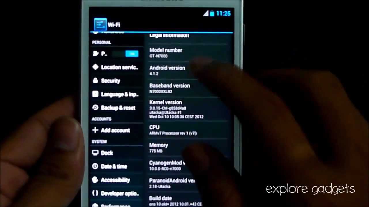 Jelly Bean Paranoid Android (Android 4.1.2) : How to install - Galaxy Note