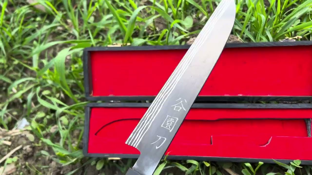 Beautiful chef knife, helmet, please subscribe my YouTube channel ￼￼￼