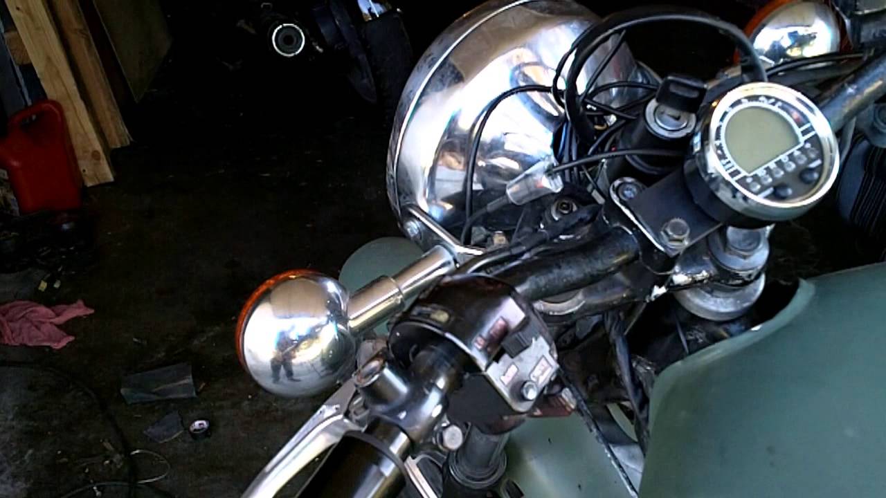 Fixing up the XJ550: Episode 6: Fairing, handlebars