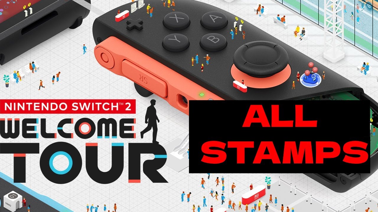 NS2 Welcome Tour - All Stamps Locations