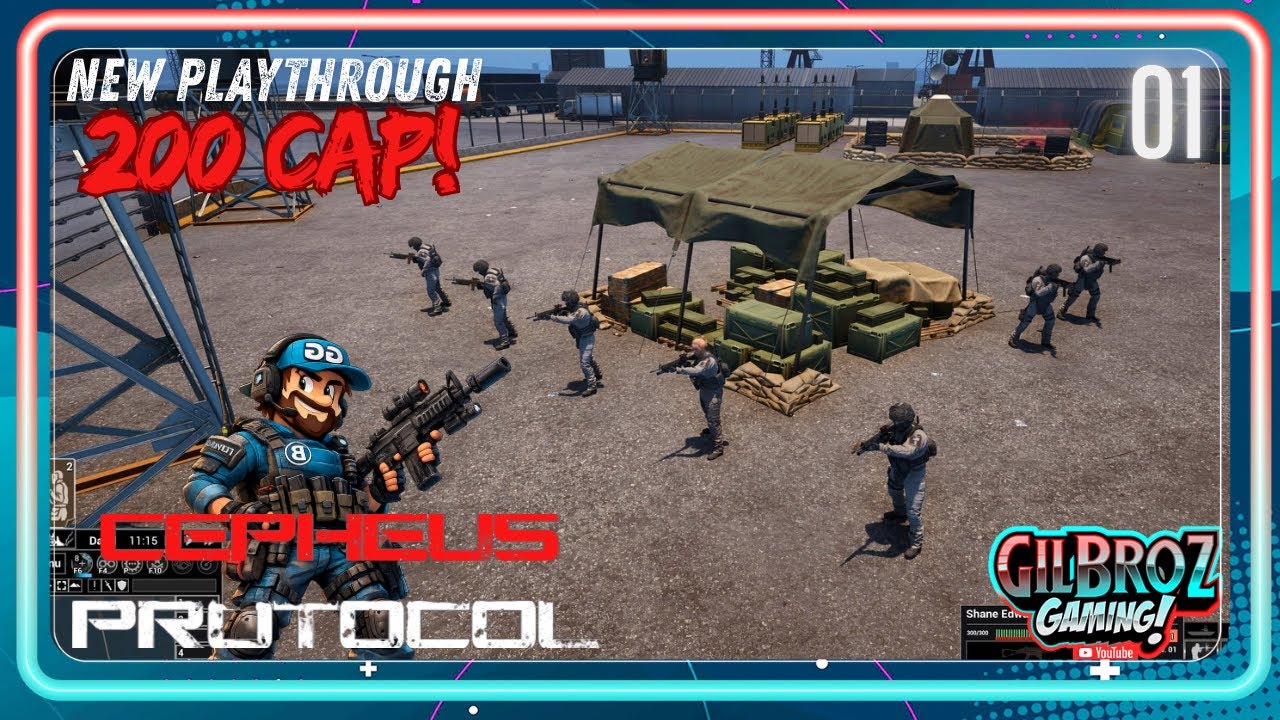 200 CAP! - Cepheus Protocol - New Playthrough - part 1