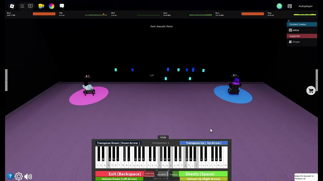 solo leveling ost - dark aria lv2 roblox piano (Sheets in comments)
